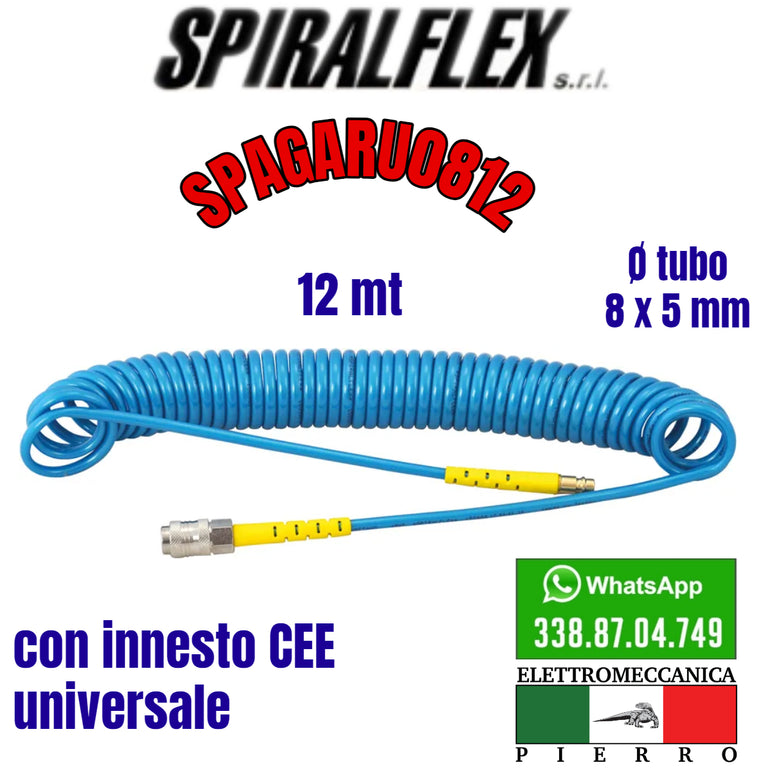 3/6/9/12/15 Metri PU Tubo Del Compressore D'aria Tubo A Spirale Tubo Pneumatico In Poliuretano 8*5mm 10*6.5mm 12*8mm Strumento Primavera Telescopico - Foto 2