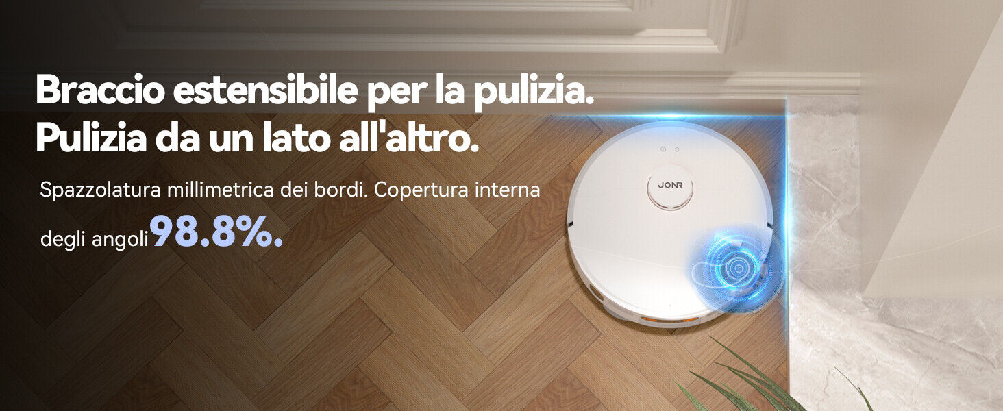 Spazzola principale for aspirapolvere robot, spazzola laterale, compatibile con AiRROBO, accessori for spazzole a rullo for aspirapolvere robot P10(4pcs Spazzola principale for aspirapolvere robot, spazzola laterale, compatibile con AiRROBO, accessori for spazzole a rullo for aspirapolvere robot P10(4pcs