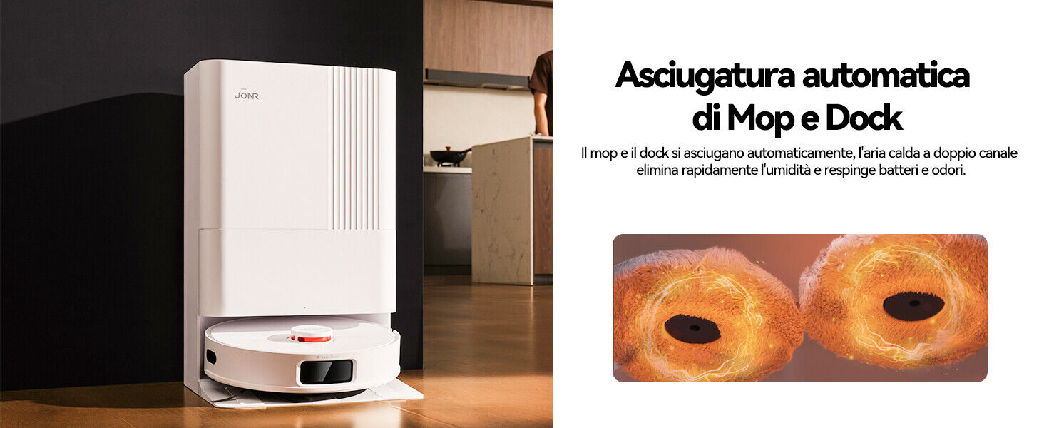 Kit Ricambio Robot Aspirapolvere JONR P20 Pro - Spazzola Principale E Kit Ricambio Robot Aspirapolvere JONR P20 Pro - Spazzola Principale E