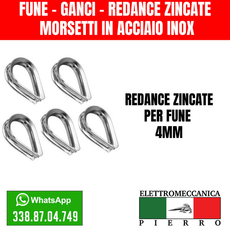 Corda Acciaio Zincato 10m - Kit Con Ganci E Ditali Per Fai Da Te - Foto 2