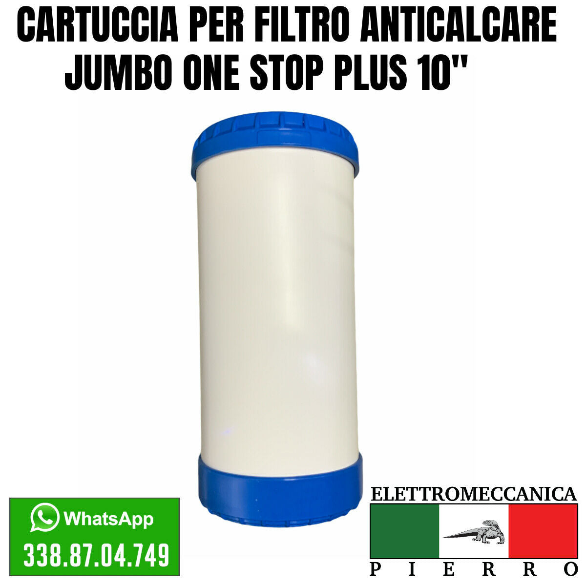 Cartuccia Polifosfato Vetro 10" Anticalcare E Anticorrosione - Foto 13