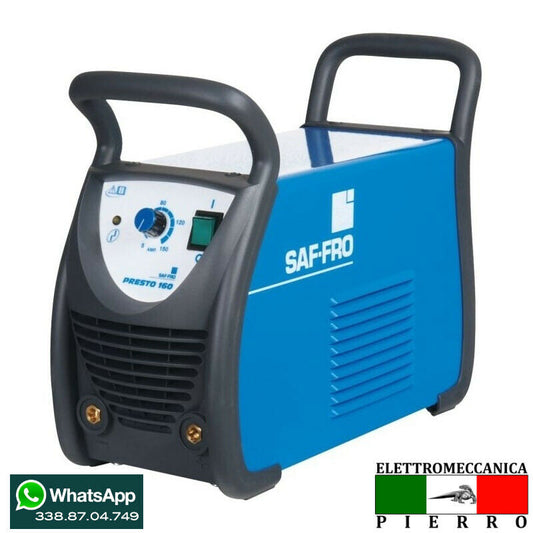 Saldatrice Inverter SAF-FRO PRESTO Logo elettromeccanica Pierro Assistenza